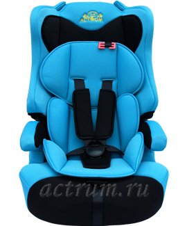Детское автокресло  Actrum LB-513C BLUE BLACK (черный с синим)